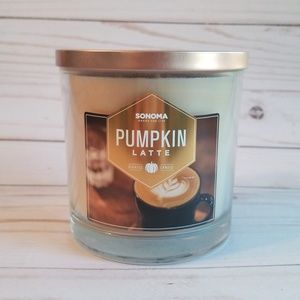 Sonoma Pumpkin Latte Candle